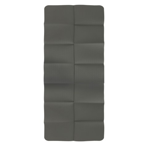 Mata fitness gimnastyczna do ćwiczeń jogi pilatesu fitness joga składana 183x61x0,4 cm szara Mata fitness gimnastyczna do ćwiczeń jogi pilatesu fitness joga składana 183x61x0,4 cm szara