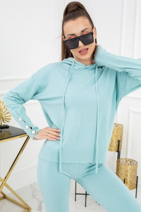 Komplet dzianinowy Kim Pearl Buttons PU1121 Mint Komplet dzianinowy Kim Pearl Buttons PU1121 Mint