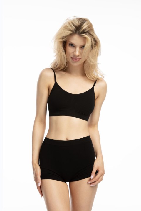 Figi Bamboo Boyshorts Black Figi Bamboo Boyshorts Black