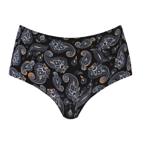Figi Paisley Maxi Czarne Figi Paisley Maxi Czarne