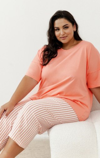 Piżama Eloise 3376 Brzoskwiniowa