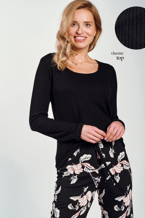 Piżama Charlotte 3232 Czarna Piżama Charlotte 3232 Czarna