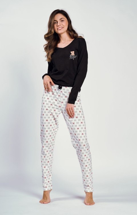Piżama Polly 3231 Czarna Piżama Polly 3231 Czarna