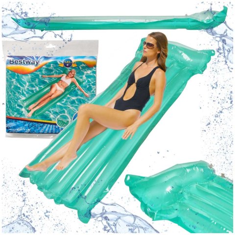 Materac dmuchany plażowy BESTWAY 44013 turkusowy
