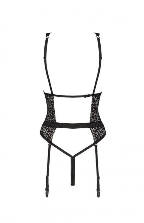 Body Yaskana teddy Czarny Body Yaskana teddy Czarny