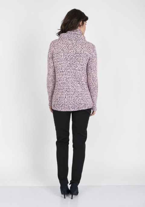 Sweter Nicola SWE 103 Różowy Sweter Nicola SWE 103 Różowy