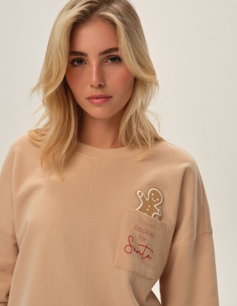 Dres Fawn 41899-80X Beżowy Dres Fawn 41899-80X Beżowy
