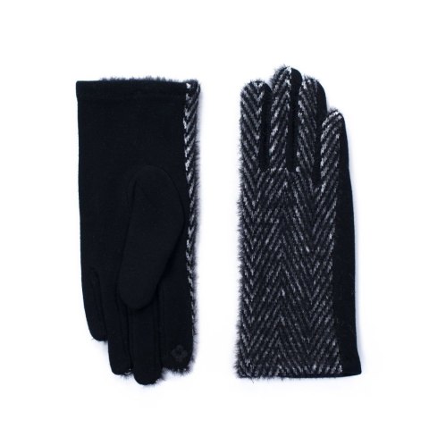 Rękawiczki Mięciutka jodełka Black Rękawiczki Mięciutka jodełka Black