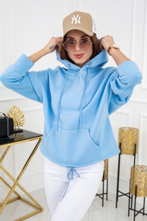 Bluza z kapturem Noemi WJ8890 Baby Blue Bluza z kapturem Noemi WJ8890 Baby Blue