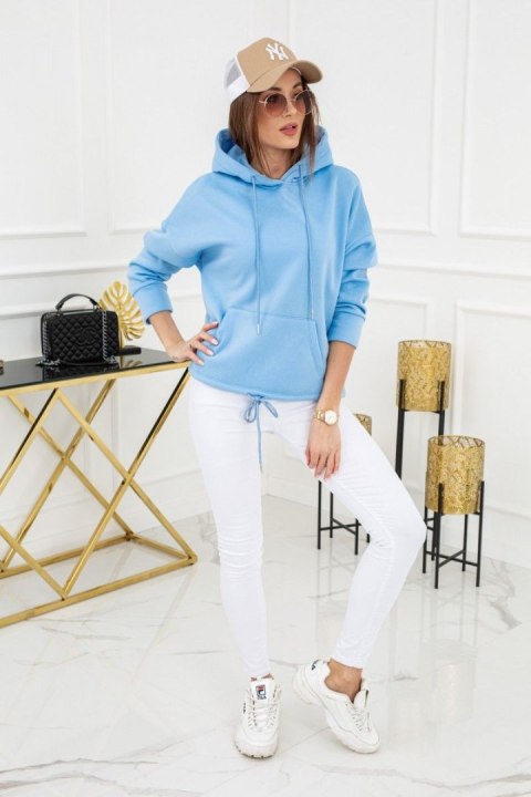 Bluza z kapturem Noemi WJ8890 Baby Blue Bluza z kapturem Noemi WJ8890 Baby Blue