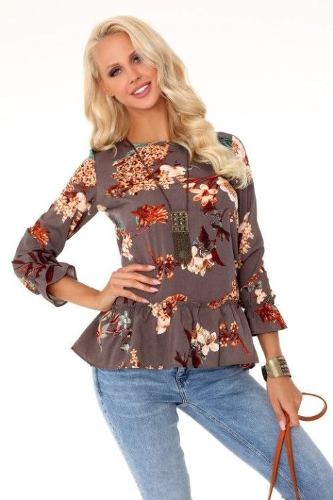 Bluzka Aridanna Brown Bluzka Aridanna Brown