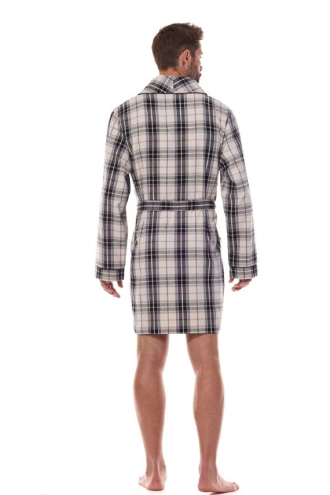 Szlafrok Ben BJ Short 2470 Grafitowy Szlafrok Ben BJ Short 2470 Grafitowy