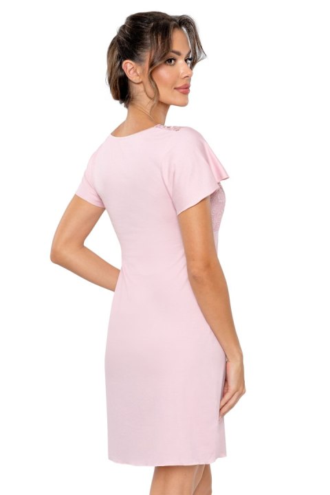 Koszula nocna Luiza Powder Pink Koszula nocna Luiza Powder Pink