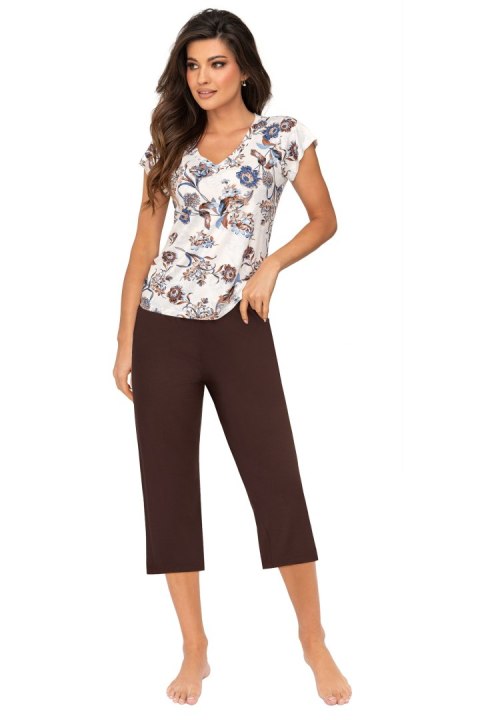 Piżama Naomi 3/4 Brown Piżama Naomi 3/4 Brown