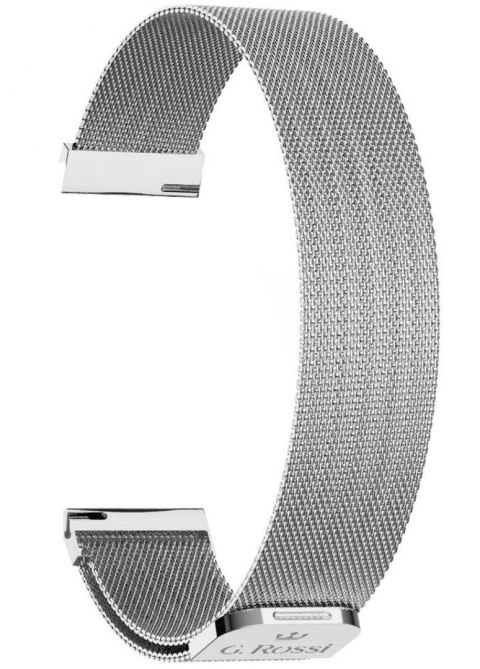 Bransoleta mesh do Smartwatch G.Rossi SREBRNA GR18S Bransoleta mesh do Smartwatch G.Rossi SREBRNA GR18S