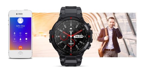 Smartwatch GIEWONT Focus SmartCall GW430-1 - Carbon
