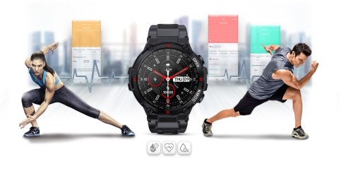 Smartwatch GIEWONT Focus SmartCall GW430-1 - Carbon