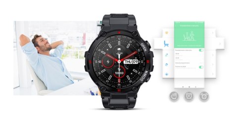 Smartwatch GIEWONT Focus SmartCall GW430-1 - Carbon