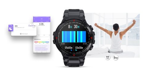 Smartwatch GIEWONT Focus SmartCall GW430-1 - Carbon