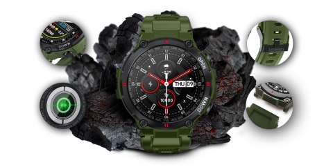 Smartwatch GIEWONT Focus SmartCall GW430-3 - Forest