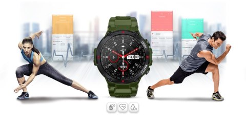 Smartwatch GIEWONT Focus SmartCall GW430-3 - Forest