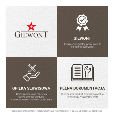 Smartwatch GIEWONT Focus SmartCall GW430-3 - Forest