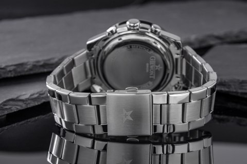 Zegarek Męski GIEWONT PrimeChrono GW8620-1 Chronograf Silver/Black