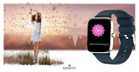 Smartwatch GIEWONT Dynamic SmartCall GW230-4 - Silver/Deep Ocean
