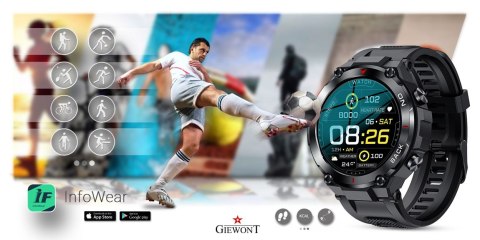 Smartwatch GIEWONT Pionier GPS GW460-1 - Carbon