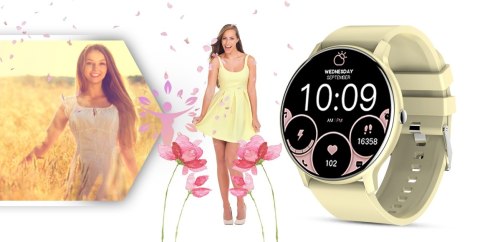 Smartwatch GIEWONT Sport Around GW120-6 - Ivory Effect