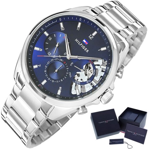 Zegarek Męski Tommy Hilfiger Baker 1710448 + BOX Zegarek Męski Tommy Hilfiger Baker 1710448 + BOX