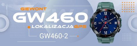 Smartwatch GIEWONT Pionier GPS GW460-2 - Sea Green
