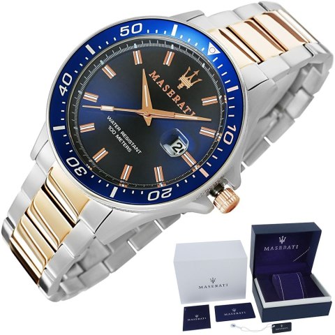 Zegarek Męski MASERATI Sfida R8853140003 + BOX