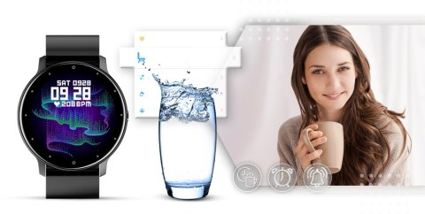 Smartwatch GIEWONT Sport Around PRO SmartCall GW120-2 PRO - Carbon