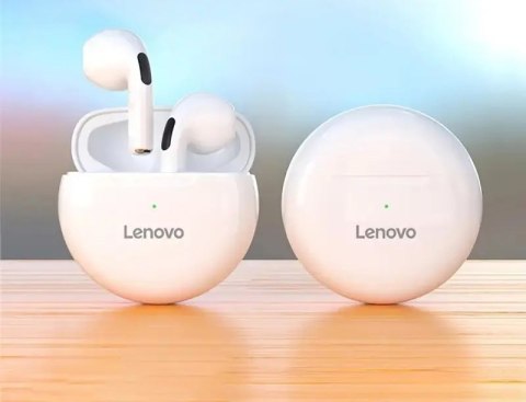 Słuchawki bezprzewodowe douszne LENOVO HT38 Białe