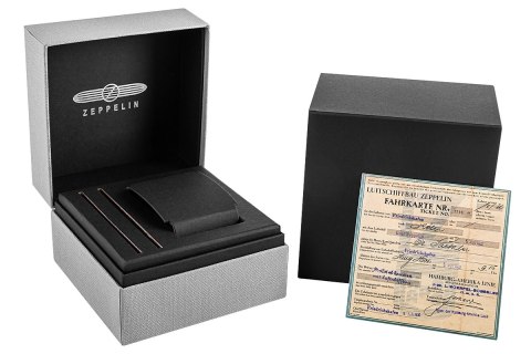 Zegarek Męski ZEPPELIN 100 Yahre 7690-1 + BOX