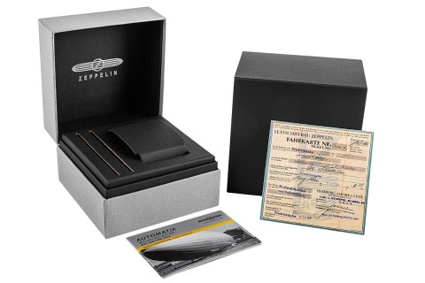 Zegarek Męski ZEPPELIN New Captain's Line Automatic 8662-3 + BOX