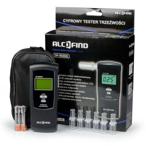 Alkomat elektrochemiczny DA 8500E + ustniki Alkomat elektrochemiczny DA 8500E + ustniki