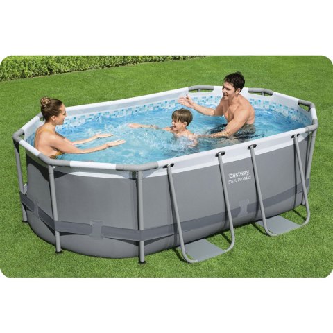 Basen ogrodowy stelażowy 305 x 200 x 84 cm 10w1 Bestway 5614A