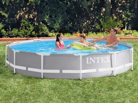 Basen ogrodowy stelażowy Prism Frame 366 x 76 cm INTEX 26710