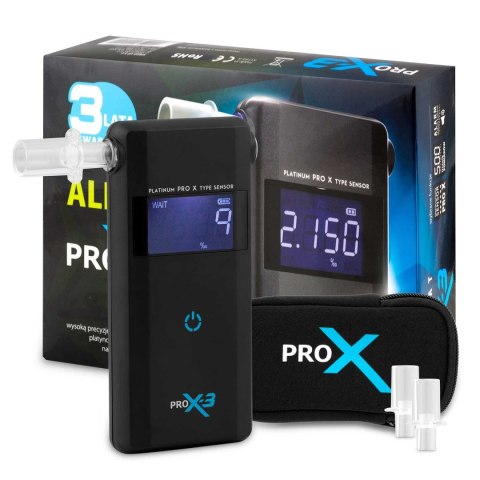 Alkomat elektrochemiczny AlcoForce PRO X-3 Alkomat elektrochemiczny AlcoForce PRO X-3