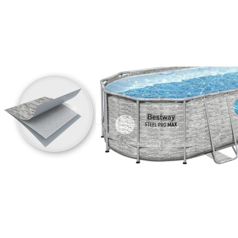 Basen ogrodowy stelażowy 549 x 274 x 122 cm12w1 Bestway 56716N