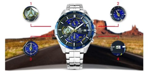 Zegarek Męski CASIO EDIFICE EFR-556DB-2AVUEF 10 BAR + BOX CASIO
