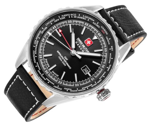 Zegarek Męski SWISS MILITARY HANOWA Afterburn GMT SMWGB0003201 + BOX Swiss Military Hanowa