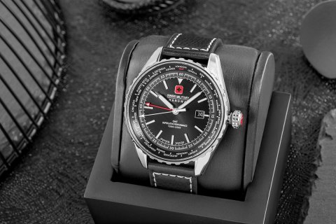 Zegarek Męski SWISS MILITARY HANOWA Afterburn GMT SMWGB0003201 + BOX Swiss Military Hanowa
