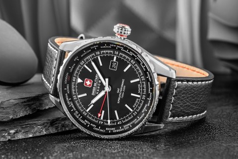 Zegarek Męski SWISS MILITARY HANOWA Afterburn GMT SMWGB0003201 + BOX Swiss Military Hanowa