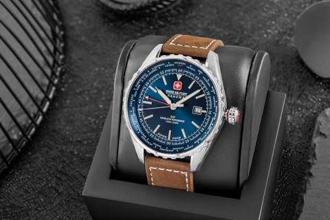 Zegarek Męski SWISS MILITARY HANOWA Afterburn GMT SMWGB0003202 + BOX Swiss Military Hanowa
