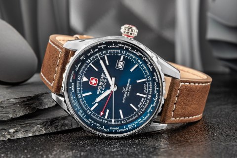 Zegarek Męski SWISS MILITARY HANOWA Afterburn GMT SMWGB0003202 + BOX Swiss Military Hanowa