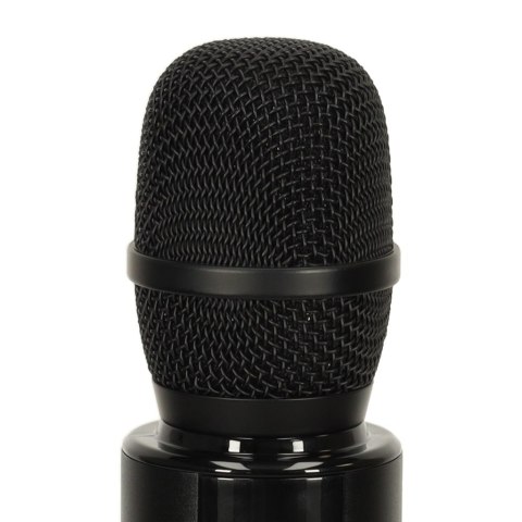 Mikrofon bezprzewodowy karaoke dla dzieci głośnik Bluetooth 2000mAh karta SD USB wysoka jakość czarny