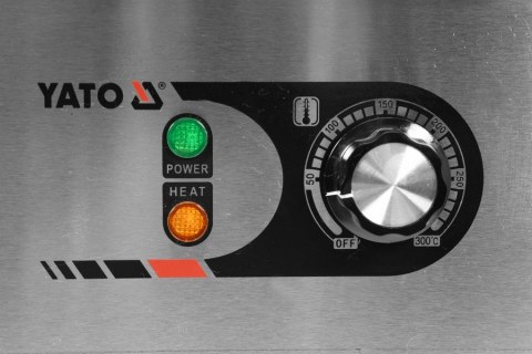 PŁYTA GRILLOWA GŁADKA ELEKTRYCZNA 2*2,2KW 73CM YATO GASTRO PŁYTA GRILLOWA GŁADKA ELEKTRYCZNA 2*2,2KW 73CM YATO GASTRO